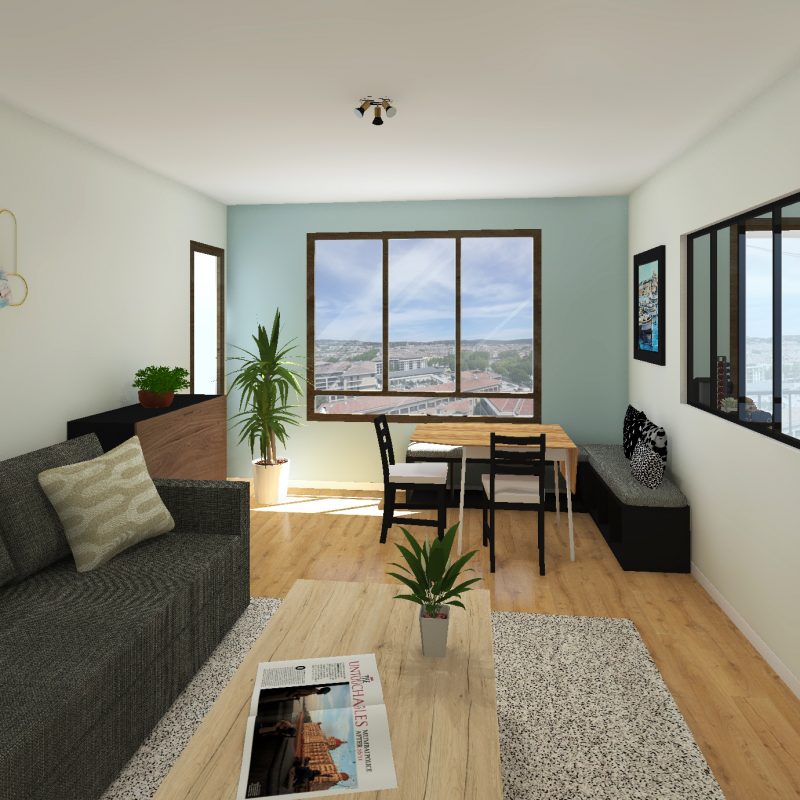 Salon / salle à manger