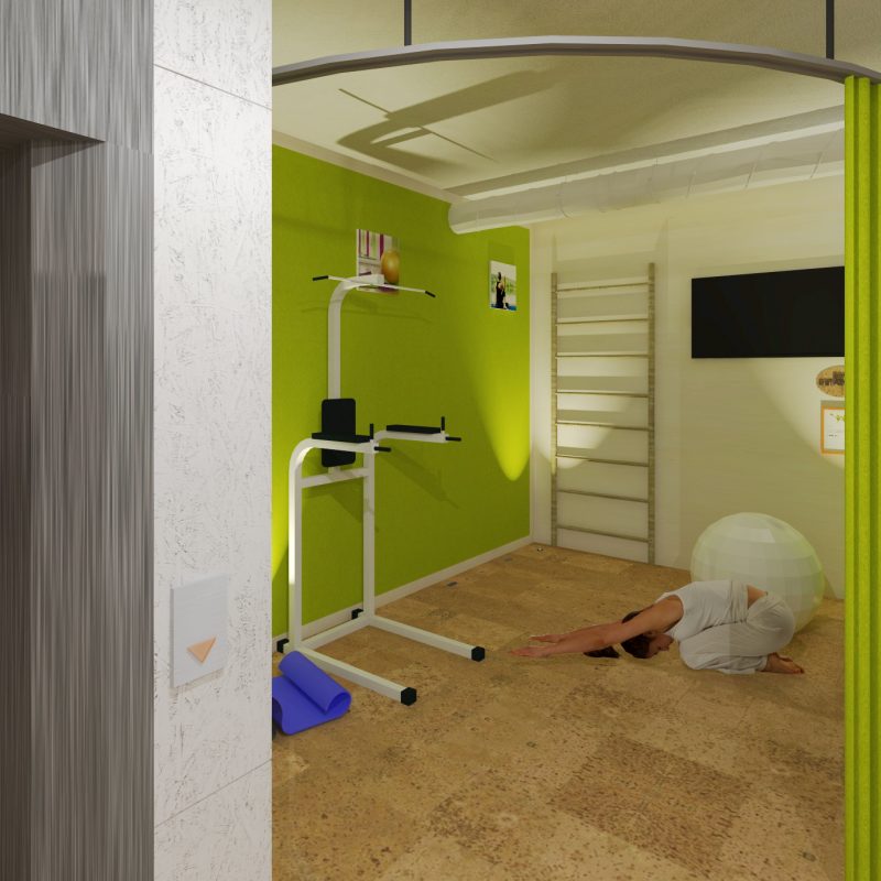 Espace d'étirements / Yoga