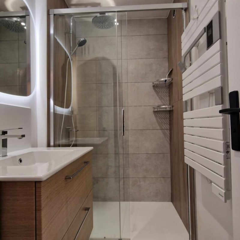 Photo salle d'eau rénovée